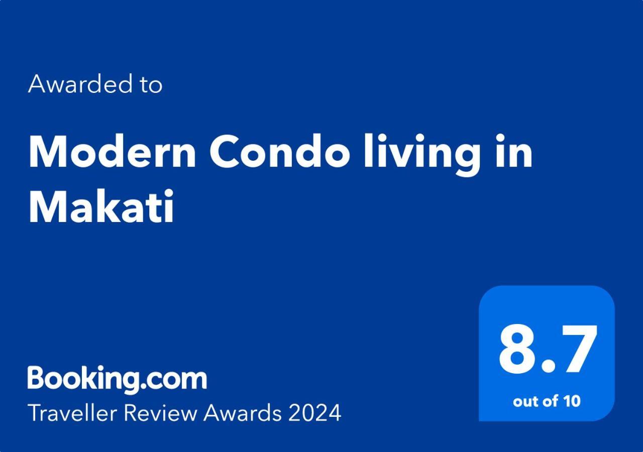 Modern Condo Living In Makati Манила Экстерьер фото